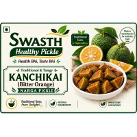 Swasth KANCHIKAI (Bitter Oranges, Narga Pickles) - 300 gms